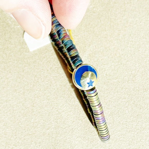 NWT Luis Morais Moon and Star Bracelet - Picture 3 of 9